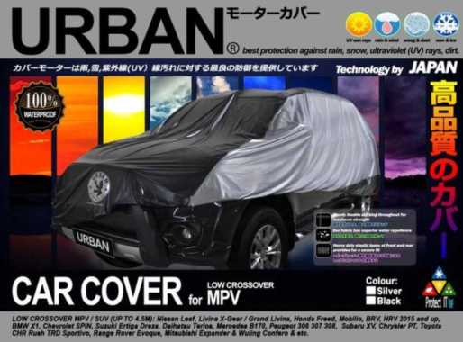 Body Cover Mobil Urban Sarung Mobil Urban Mitsubishi Xpander Silver