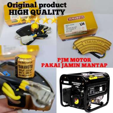 Avr Mesin Genset 1500 2500 3000 4000 Watt Oval Original