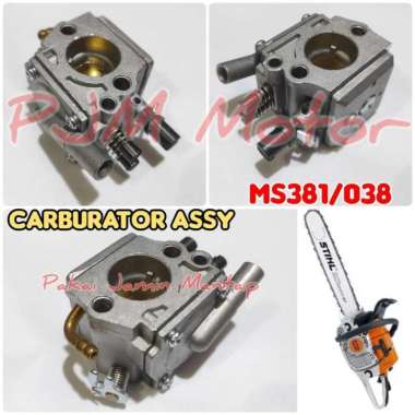ms381 carburator karburator mesin sthil stihl chainsaw senso 038