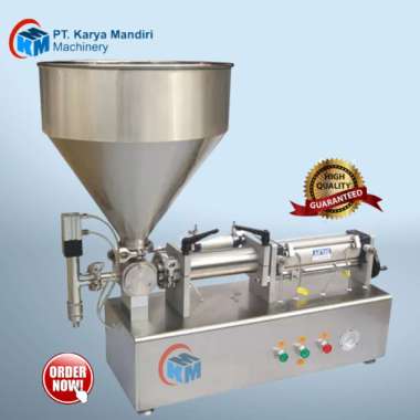 Paste Piston Filler PPF-500T Mesin Pengisi Cairan Kental Pasta Cream Hualian