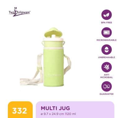 Twin Tulipware Multi Jug 1120 ML Botol Minum Queen