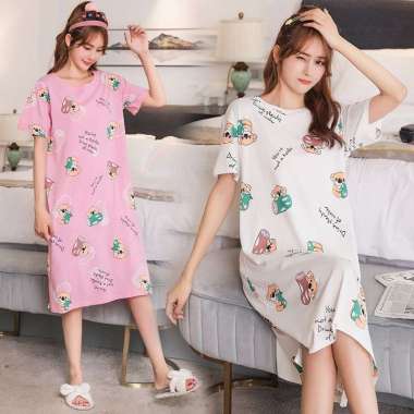 HOMEWEAR DASTER KEKINIAN PENDEK SELUTUT PREMIUM IMPORT BAJU TIDUR WANITA Shinchan