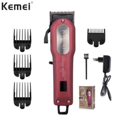 Kemei KM - 1031 Alat Cukur Rambut Hair Clipper Cordless Precision Professional Cordless Hair Clipper