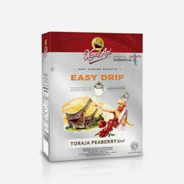 Promo Harga KAPAL API Kopi Easy Drip Toraja Peaberry per 5 pcs 10 gr - Blibli