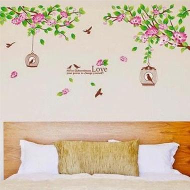 Jual Samhez Prm006 Elegant Flower Premium Wall Sticker Murah Maret 2020 Blibli Com