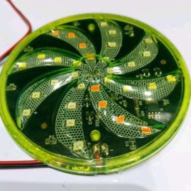 led variasi mobil motor rgb kipas 8cm