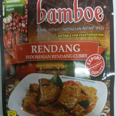 Bamboe bumbu rendang