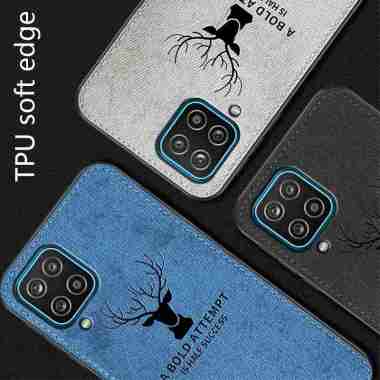 PROMO Case SAMSUNG GALAXY A12 M12 2020 Softcase Deer Bermotif jeans New Casing SAMSUNG GALAXY A12 M1