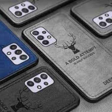 PROMO Case SAMSUNG GALAXY A52s 5G A52 A52 5G 2021 Softcase Deer Bermotif jeans New Casing SAMSUNG GA
