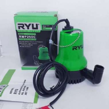 Ryu Mesin Pompa Air Celup 1 Inch Arus DC 12 Volt DC RWP25DC