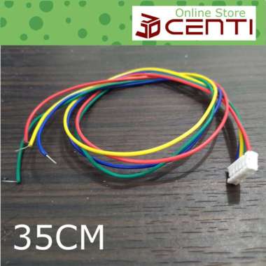 Kabel Stepper Motor Nema17 Konektor JST PH Pitch 2mm 6Pin 4 Kabel