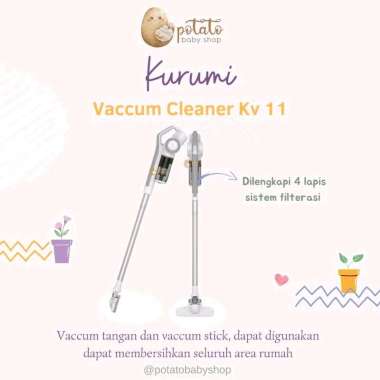 Kurumi Kv 11 Corded Stick Vacuum Cleaner