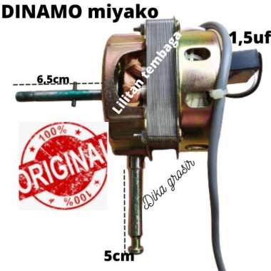 Dinamo kipas angin miyako original tembaga 15uf TERBAIK Multicolor