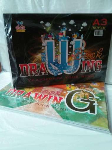 BUKU GAMBAR GELATIK A3