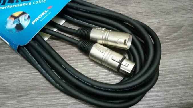 MICROPHONE CABLE - PROEL 6 meter