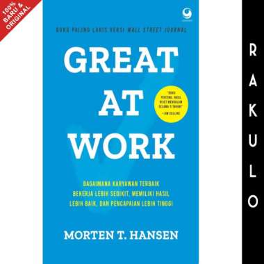 Buku Great at Work - Morten T. Hansen