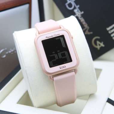 JAM TANGAN WANITA ALEXANDRE CHRISTIE ORIGINAL AC 9332 LH BEIGE ROSEGOLD