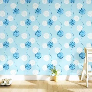 Oem Motif Bunga Dandelion Wallpaper Dinding 10 M X 45 Cm