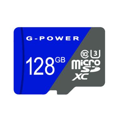 G-POWER MicroSD Kartu Memori [128GB] blue