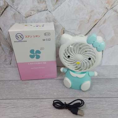 Kipas Angin Meja Mini Karakter SX 112 Kipas Angin Mini SX-112