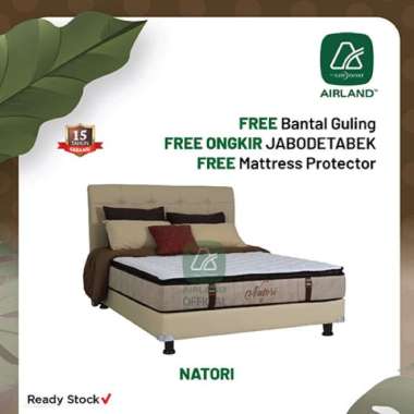 Airland Natori Set Springbed dengan Divan dan Sandaran 120 x 200