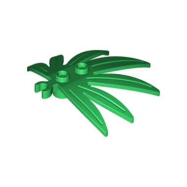 LEGO PARTS 6097473 Finger Leaf Blocks & Stacking Toys - Dark Green