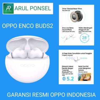 TWS Oppo Enco Buds2 Garansi Resmi Moonlight