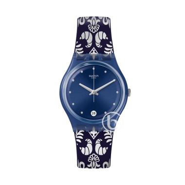 Swatch Calife Swiss Made Jam Tangan Wanita [Original] Blue Black