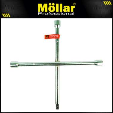 BISON Kunci Roda Palang 14" Ban Mobil 17 x 19 x 21 x Gagang Sok 1/2"