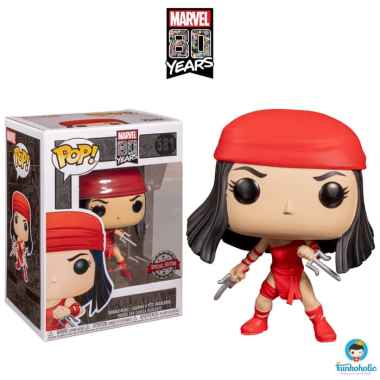 Funko POP! Marvel 80th Daredevil Elektra First Appearance Exclusive Action Figure