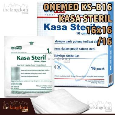 Onemed KS-B16 Kasa Steril 16x16cm /16 Kain Perban Bandage