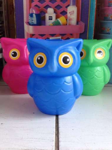 celengan boneka burung hantu owl
