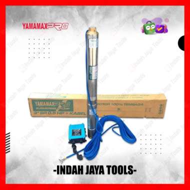 YAMAMAX PRO 3" SR Pompa Satelit 0.5 HP Sible Submersible Sumur Bor