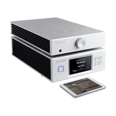 Aurender Music Server X-PAC Paket [X725 DAC /AMP DAN X100/12 TB] Silver Aluminium