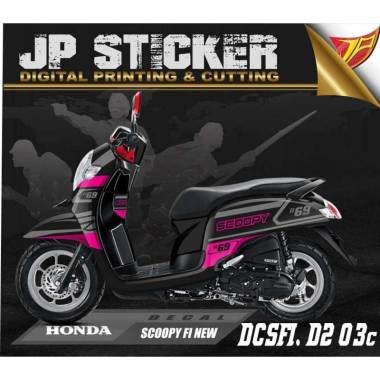 Jual Motor New Scoopy Online Baru Harga Termurah September 2020 Blibli Com All new honda scoopy hadir dengan desain terbaru dan garis bodi s (shape) serta desain lekukan modern yang semakin menguatkan kesan unik dan scoopy generasi kelima hadir dengan kapasitas tangki bahan bakar yang lebih besar yaitu 4,2l. jp sticker decal cover motor for scoopy fi new desain d2 03