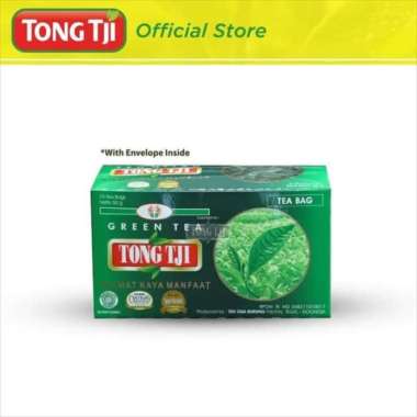 Promo Harga Tong Tji Teh Celup Green Tea Dengan Amplop per 25 pcs 2 gr - Blibli