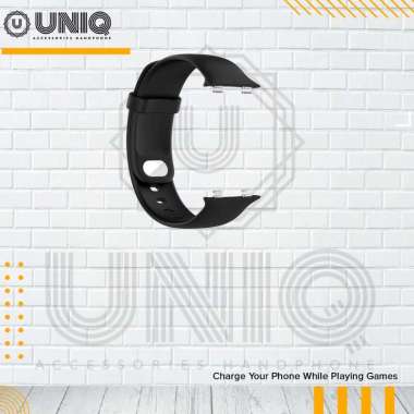 Strap Rubber OPPO Watch 41mm dan 46mm Tali jam Smartwatch OPPO Original High Quality 41mm Black