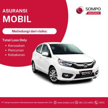 SOMPO Insurance For Honda New Honda Brio RS CVT JABODETABEK