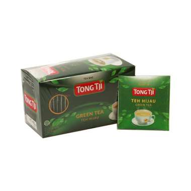 Promo Harga Tong Tji Teh Celup Green Tea Dengan Amplop per 25 pcs 2 gr - Blibli