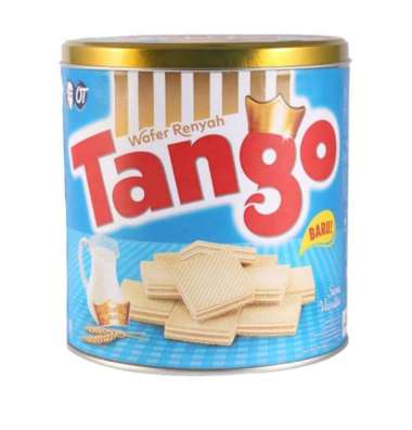 Promo Harga Tango Wafer Vanilla Milk 300 gr - Blibli