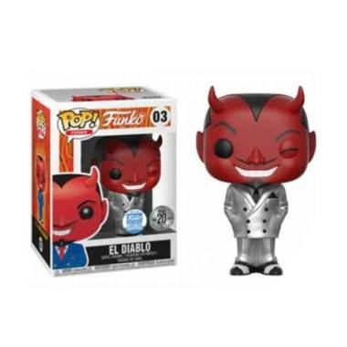 Funko POP! Spastik Plastik El Diablo Silver Suit Action Figure