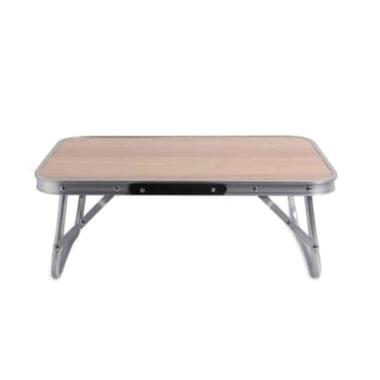 Meja Lipat Koper Hpl Aluminium Meja Kaki Bulat Shopee Indonesia