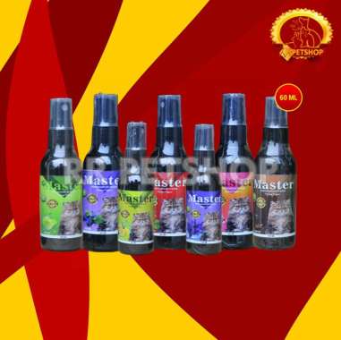 Parfum Pengharum Pasir Kucing Master Cat Litter Parfum 60 ML BUBBLEGUM