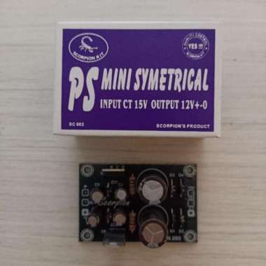 Kit Power Supply Mini Symetrical