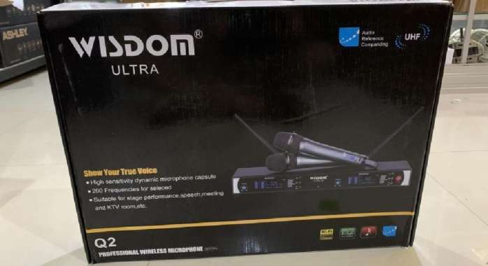 Mic microphone wireless Wisdom Ultra Q2