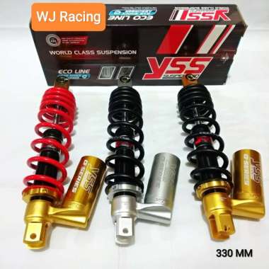 Shock Belakang Beat Fi VARIO 125 VARIO 150 YSS C Euro 330 MM BLACK SILVER