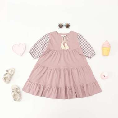 Nove Dusty Lilac - Dress Anak XXL