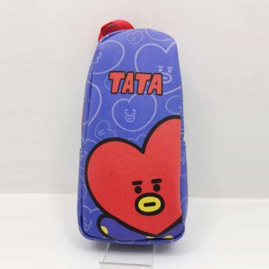 BTS BT21 Pencil Case TATA MERAH