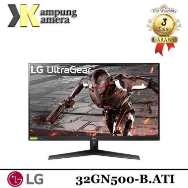 LG 32GN500-B ATI Monitor Gaming Full HD UltraGear 31.5" 165Hz G-SYNC