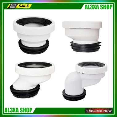 Konektor Flange Offset Toilet Bahan Pvc Perbaikan Urinal